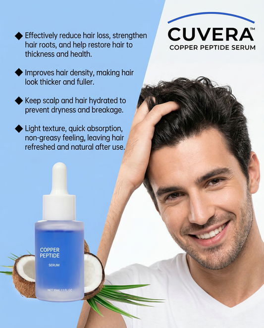 GHK-Cu Copper Peptide Hair Growth & Anti-Aging Serum