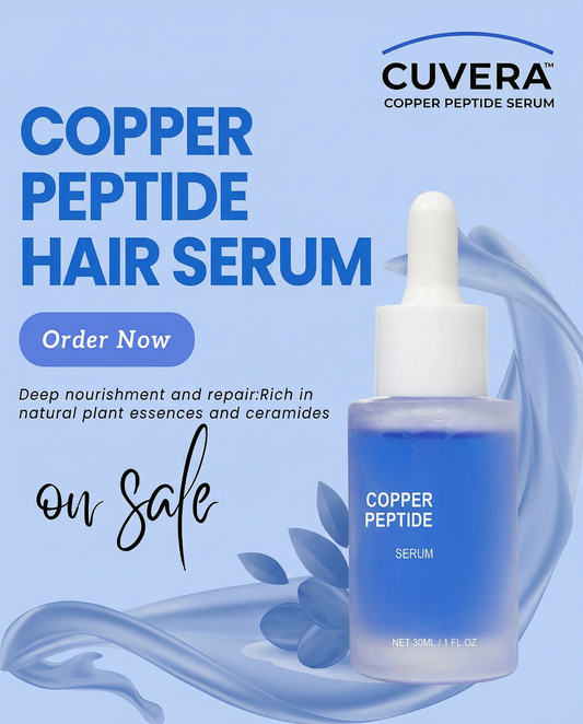 GHK-Cu Copper Peptide Hair Growth & Anti-Aging Serum
